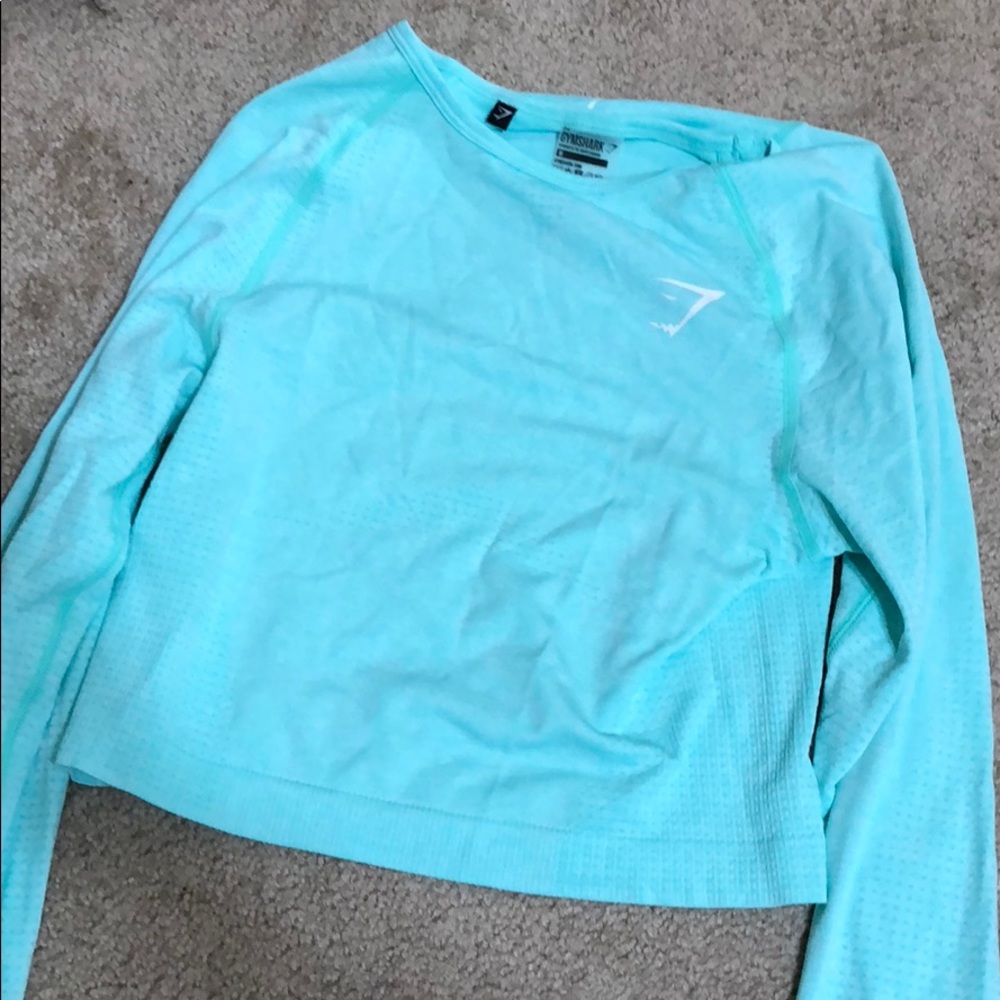 Gymshark long sleeve crop top